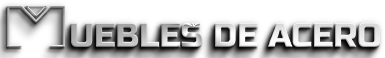 Logotipo metalico muebles de acero